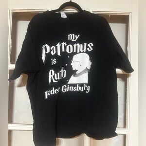 NWOT RBG Harry Potter Women’s Black T-Shirt Plus 2XL